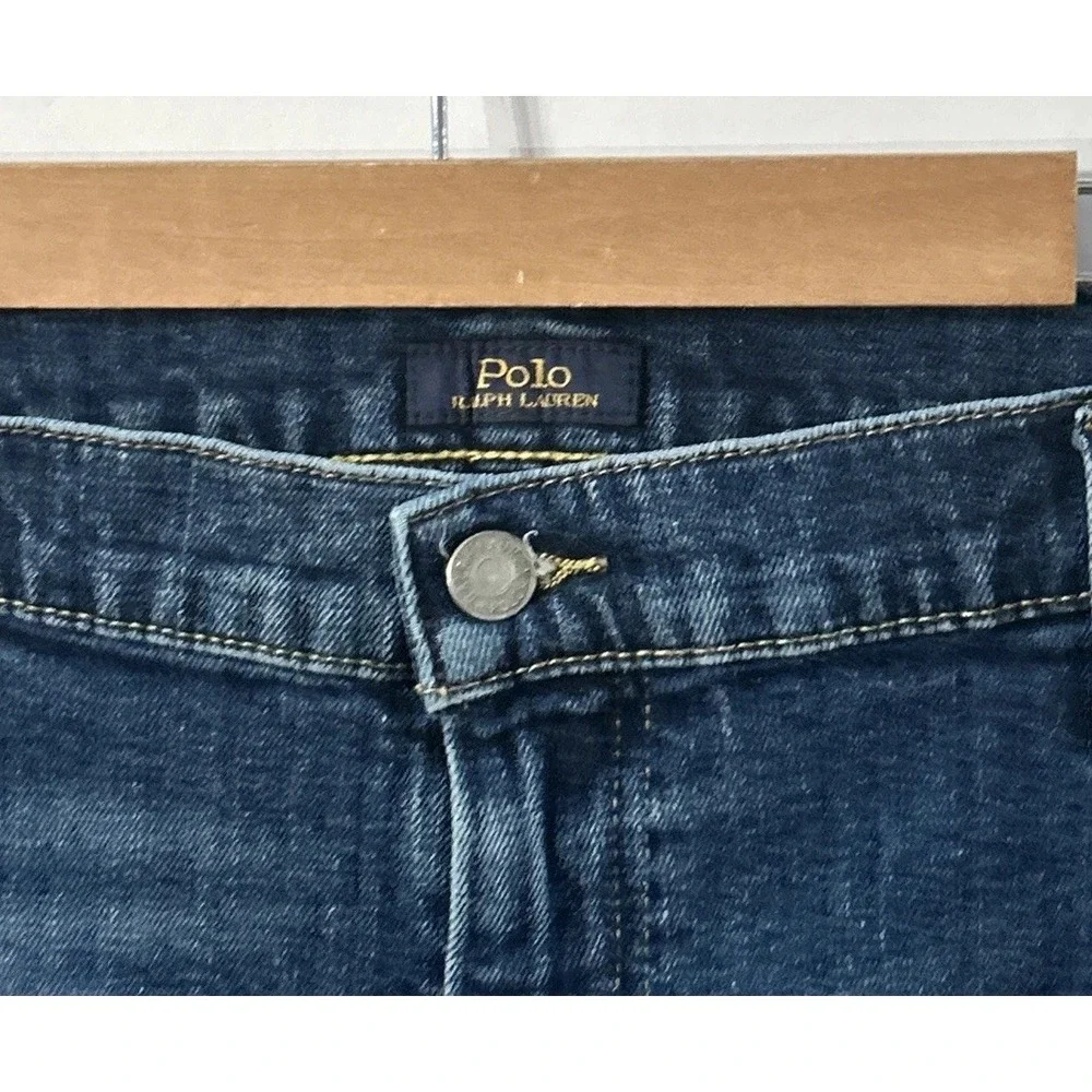 Mens Polo Ralph Lauren‎ Prospect Straight Jeans Big & Tall Sz 46B 46x30